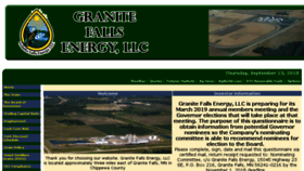 What Granitefallsenergy.com website looked like in 2018 (5 years ago)