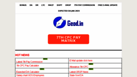 What Geod.in website looked like in 2018 (5 years ago)