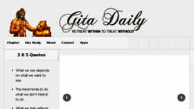 What Gitadaily.com website looked like in 2018 (5 years ago)
