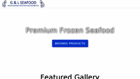 What Glseafood.com website looked like in 2018 (5 years ago)