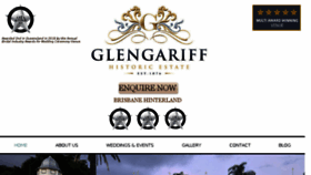 What Glengariff.com.au website looked like in 2018 (5 years ago)