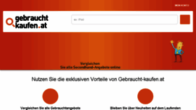 What Gebraucht-kaufen.at website looked like in 2018 (5 years ago)