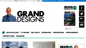 What Granddesignsmagazine.com website looked like in 2018 (5 years ago)