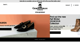 What Giorgiofabiani.it website looked like in 2018 (5 years ago)