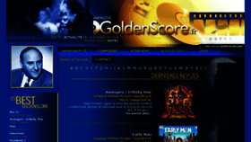 What Goldenscore.fr website looked like in 2018 (5 years ago)