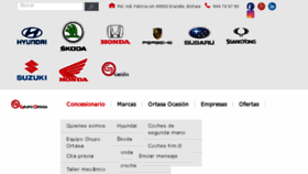 What Grupoortasa.com website looked like in 2018 (5 years ago)
