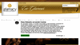 What Glamacy.de website looked like in 2018 (5 years ago)