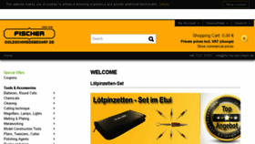 What Goldschmiedebedarf.de website looked like in 2018 (5 years ago)