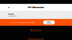 What Getbitcoinsnow.co.za website looked like in 2018 (5 years ago)