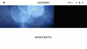 What Geospirit.it website looked like in 2018 (5 years ago)