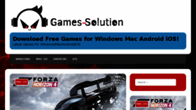 What Games-solution.com website looked like in 2018 (5 years ago)