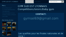 What Gymsel.com website looked like in 2018 (5 years ago)