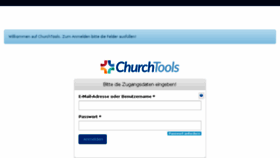 What Gza.church.tools website looked like in 2018 (5 years ago)