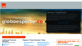 What Globoesporte.co website looked like in 2018 (5 years ago)
