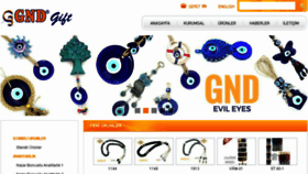 What Gndgift.com website looked like in 2018 (5 years ago)