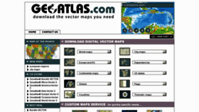 What Geoatlas.com website looked like in 2018 (5 years ago)