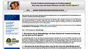 What Guenstige-versicherungen-online.de website looked like in 2018 (5 years ago)