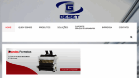 What Gesetcopiadoras.com.br website looked like in 2018 (5 years ago)