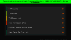 What Goldchannelmovies.com website looked like in 2018 (5 years ago)