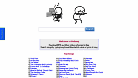 What Gosong.net website looked like in 2018 (5 years ago)