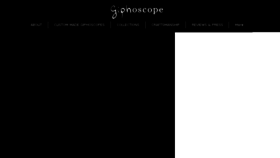 What Giphoscope.com website looked like in 2018 (5 years ago)
