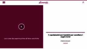 What Gravidanza.alfemminile.com website looked like in 2018 (5 years ago)