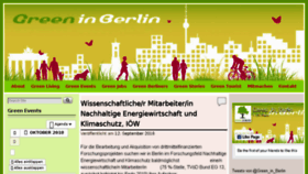 What Green-in-berlin.de website looked like in 2018 (5 years ago)