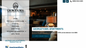 What Georgetownapts.net website looked like in 2018 (5 years ago)