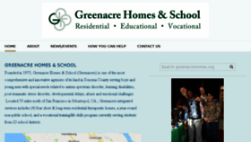 What Greenacrehomes.org website looked like in 2018 (5 years ago)