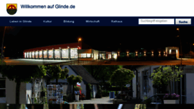 What Glinde.de website looked like in 2018 (5 years ago)