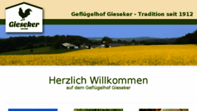 What Gefluegel-gieseker.de website looked like in 2018 (5 years ago)