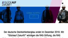 What Glueckauf-zukunft.de website looked like in 2018 (5 years ago)