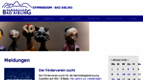 What Gymnasium-bad-aibling.de website looked like in 2018 (5 years ago)