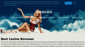 What Gamblerheaven.com website looked like in 2018 (5 years ago)