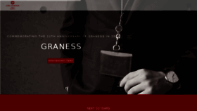 What Graness.co.jp website looked like in 2018 (5 years ago)