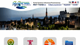 What Geoportal.szczecin.pl website looked like in 2018 (7 years ago)