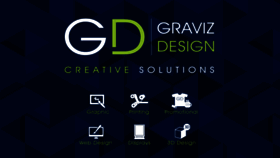 What Gravizdesign.com website looked like in 2018 (5 years ago)
