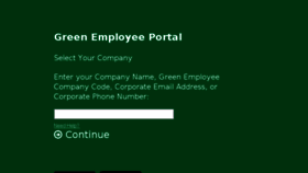 What Greenemployee.com website looked like in 2018 (5 years ago)