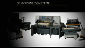What Gsm-schneidsysteme.de website looked like in 2018 (7 years ago)