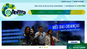 What Grupoanimabrasil.com.br website looked like in 2018 (5 years ago)