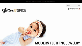What Glitterandspice.ca website looked like in 2018 (5 years ago)