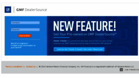 What Gmfdealersource.com website looked like in 2018 (5 years ago)
