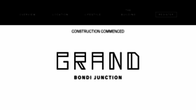 What Grandbondijunction.com.au website looked like in 2018 (5 years ago)