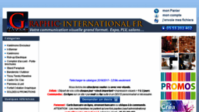 What Graphic-international.fr website looked like in 2018 (5 years ago)