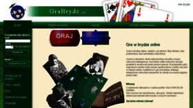 What Grabrydz.com website looked like in 2018 (5 years ago)