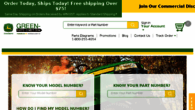 What Green-parts-direct.com website looked like in 2018 (5 years ago)
