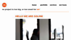 What Gglink.uk website looked like in 2018 (5 years ago)