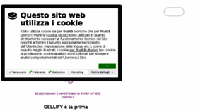 What Gellify.com website looked like in 2018 (7 years ago)