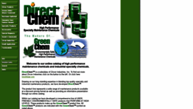 What Greenchem.com website looked like in 2018 (5 years ago)