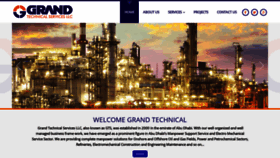 What Grandtechuae.com website looked like in 2018 (5 years ago)